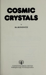 Cover of: Cosmic crystals