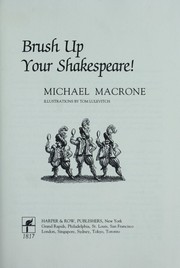Cover of: Brush up your Shakespeare! by Michael Macrone