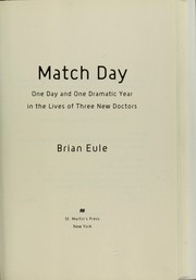 Cover of: Match day by Brian Eule