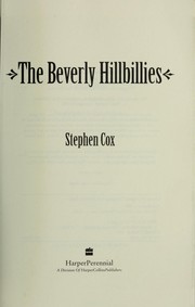 Cover of: The Beverly hillbillies by Cox, Stephen