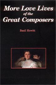 Cover of: More Love Lives of the Great Composers