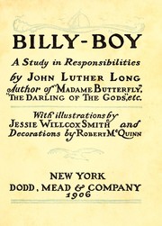 Cover of: Billy-boy by John Luther Long