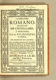 Cover of: Cathecismo romano