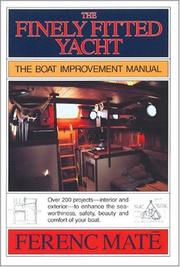 Cover of: Finely Fitted Yacht
