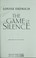Cover of: The game of silence