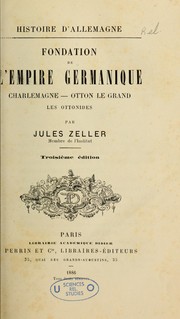 Cover of: Histoire d'Allemagne