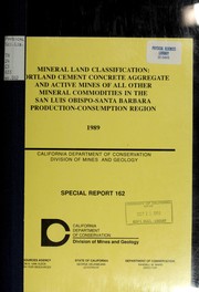 Mineral land classification by Don L. Dupras