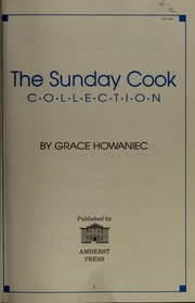 Cover of: The Sunday cook collection