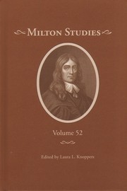 Cover of: Milton Studies 52