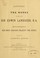 Cover of: Catalog of the works of the late Sir Edwin Landseer, R.A.