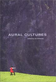 Cover of: Aural cultures by edited by Jim Drobnick.