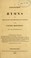 Cover of: A Collection of hymns for the use of the Protestant Church of the United Brethren