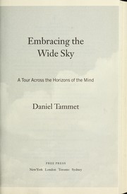 Cover of: Embracing the Wide Sky by Daniel Tammet