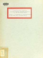 Cover of: A geostatistical study for geology-energy-mineral resources in the California Desert by F. W. Lambie