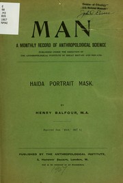Haida portrait mask by Henry Balfour