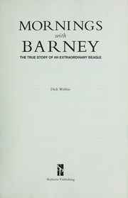 Cover of: Mornings with Barney