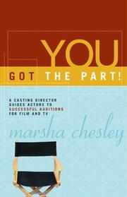 You got the part by Marsha Chesley