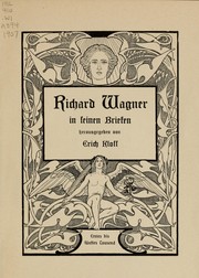 Cover of: Richard Wagner in seinen Briefen