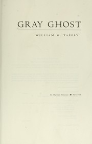 Cover of: Gray ghost