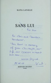 Cover of: Sans lui
