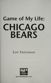 Cover of: Game of my life.