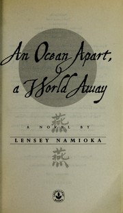 Cover of: An ocean apart, a world away | Lensey Namioka