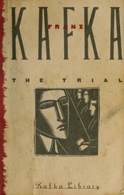 Cover of: The trial by Franz Kafka