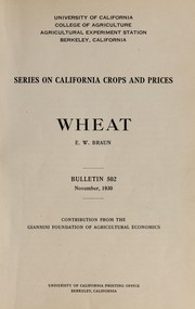 Cover of: Wheat