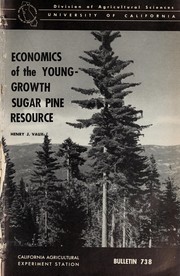 Cover of: Economics of the young-growth sugar pine resource