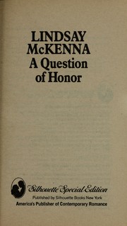 Cover of: A Question Of Honor (morgan's Mercenaries # 1)