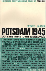 Cover of: Potsdam 1945: ou,  l'histoire d'un mensonge