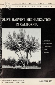 Cover of: Olive harvest mechanization in California