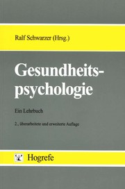 Gesundheitspsychologie by Ralf Schwarzer