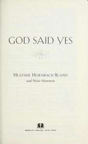 Cover of: God said yes