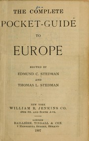 Cover of: The Complete Pocket-guide to Europe