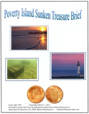 The Poverty Island Sunken Treasure Brief by Richard Thomas Bennett