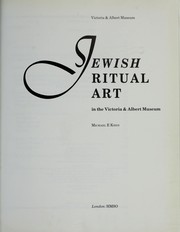 Cover of: Jewish ritual art in the Victoria & Albert Museum by Michael E. Keen