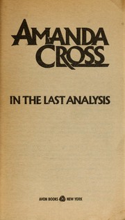 Cover of: In the last analysis by Amanda Cross