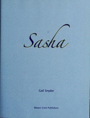 Cover of: Sasha by Gail Snyder