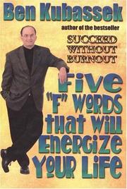 Cover of: Five "F" Words That Will Energize Your Life