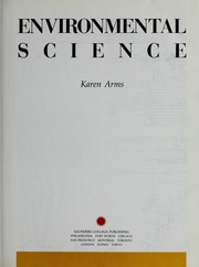 Cover of: Environmental science