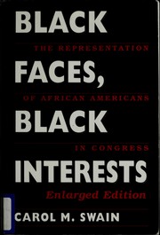 Cover of: Black Faces, Black Interests by Carol M. Swain