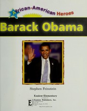 Cover of: Barack Obama by Stephen Feinstein