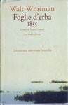 Cover of: Leaves of grass: Foglie d'erba 1855