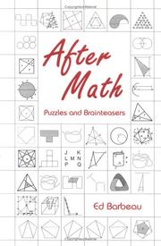 Cover of: After math: puzzles and brainteasers