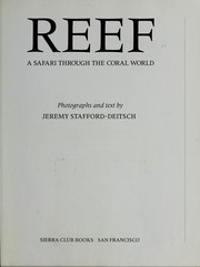 Cover of: Sch-Reef by Jeremy Stafford-Deitsch