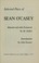 Cover of: Selected plays of Sean O'Casey