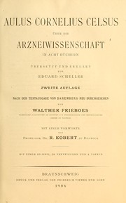 Cover of: Über die Arzneiwissenschaft in acht Büchern