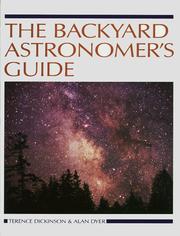 Cover of: The Backyard Astronomer's Guide by Terence Dickinson, Alan Dyers