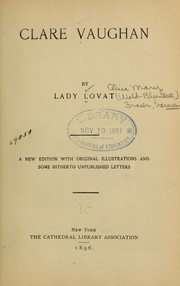 Clare Vaughan by Lovat, Alice Mary Weld-Blundell Fraser Baroness